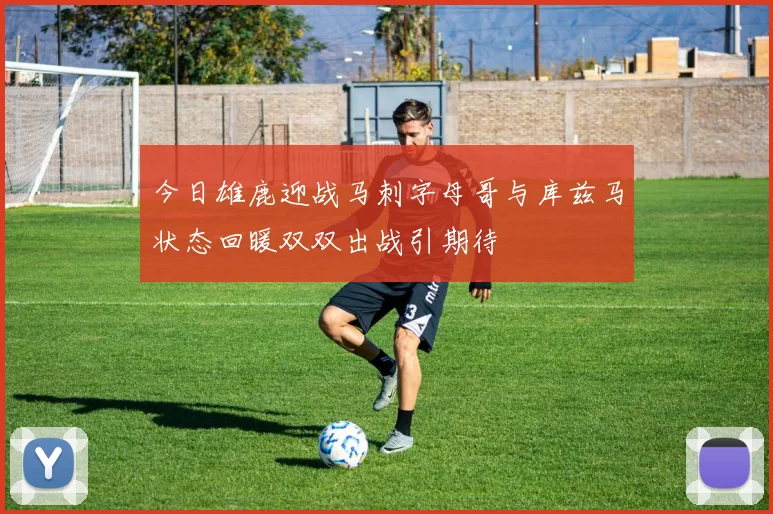 今日雄鹿迎战马刺字母哥与库兹马状态回暖双双出战引期待